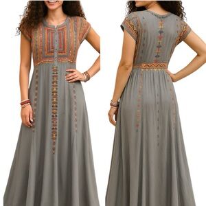 Johnny Was Biya Kachina Challis dress NWT